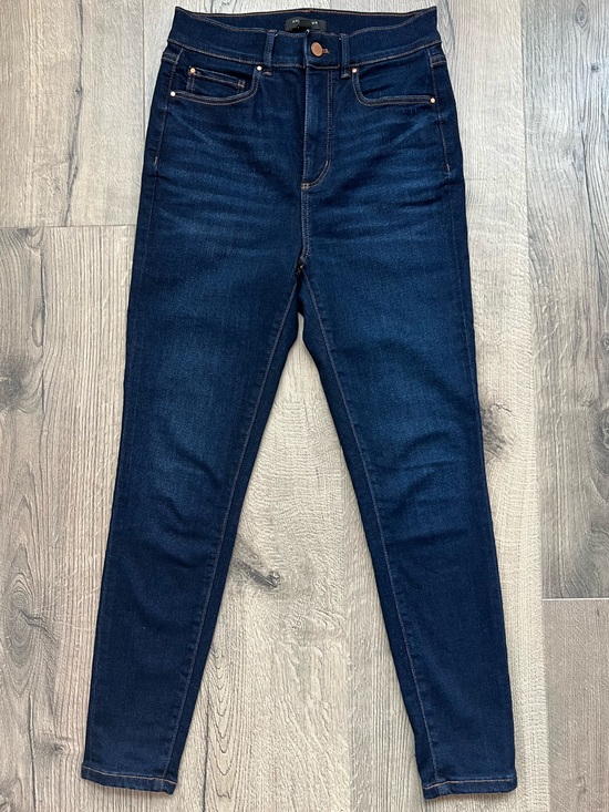 Ann Taylor Denim - Ann Taylor Dark Indigo High-Rise Skinny Jeans